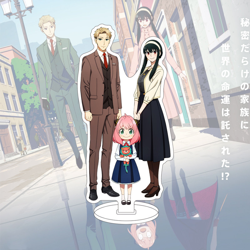 16CM Anime SPY×FAMILY Figure Y - огляд і ціна Figma Stand Set
