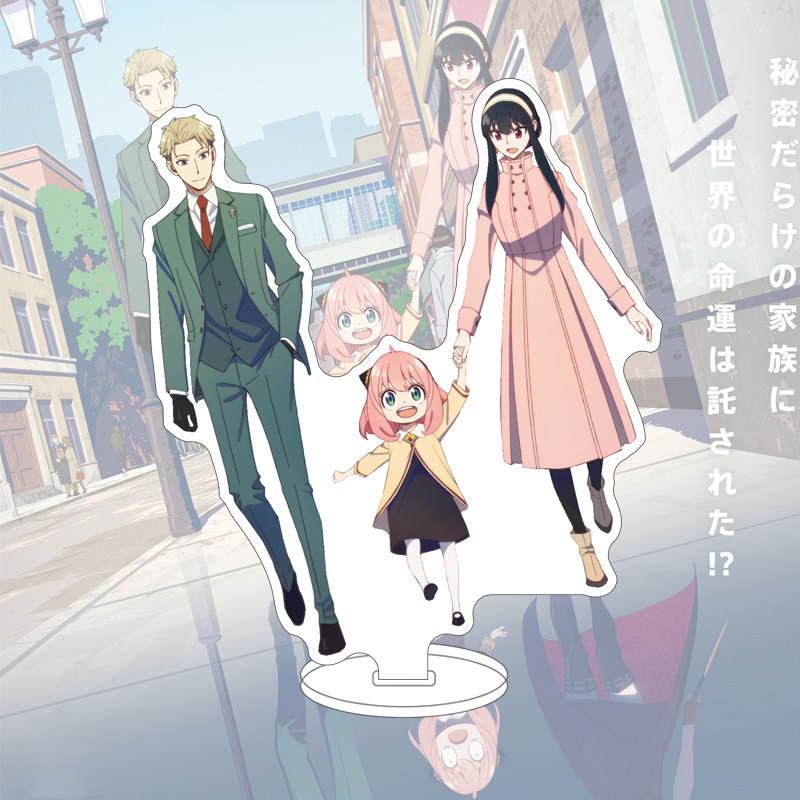 16CM Anime SPY×FAMILY Figure Y - огляд і ціна Figma Stand Set