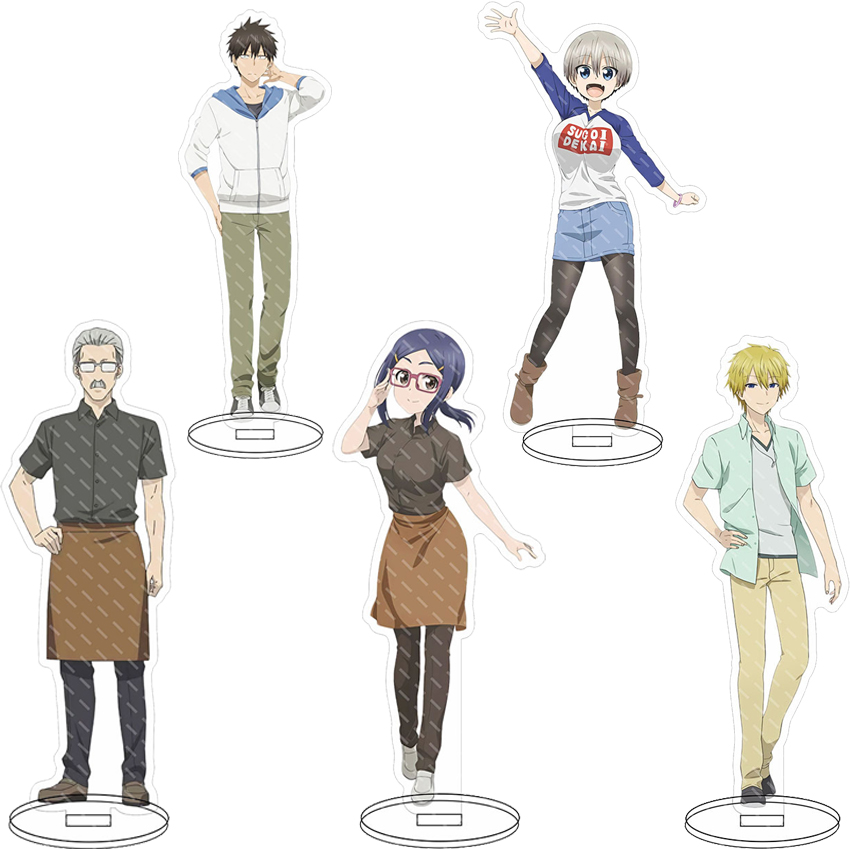 16CM Anime Acrylic Stand Uzaki - огляд і ціна Figma Stand Set