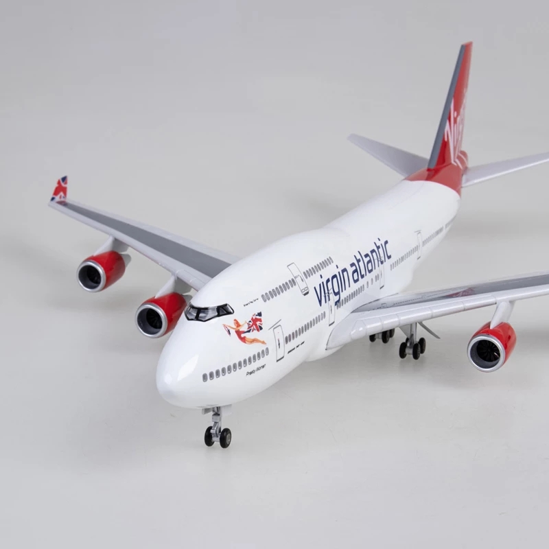 47cm Virgin Atlantic B747 Airp - огляд і ціна Model Airplane Plastic