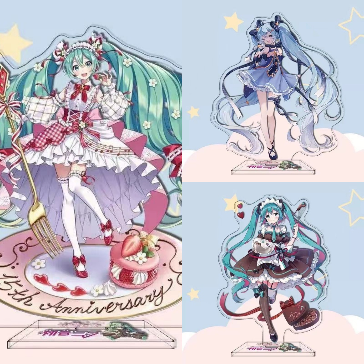 Hatsune Miku Anime Character A - огляд і ціна Figma Stand Set