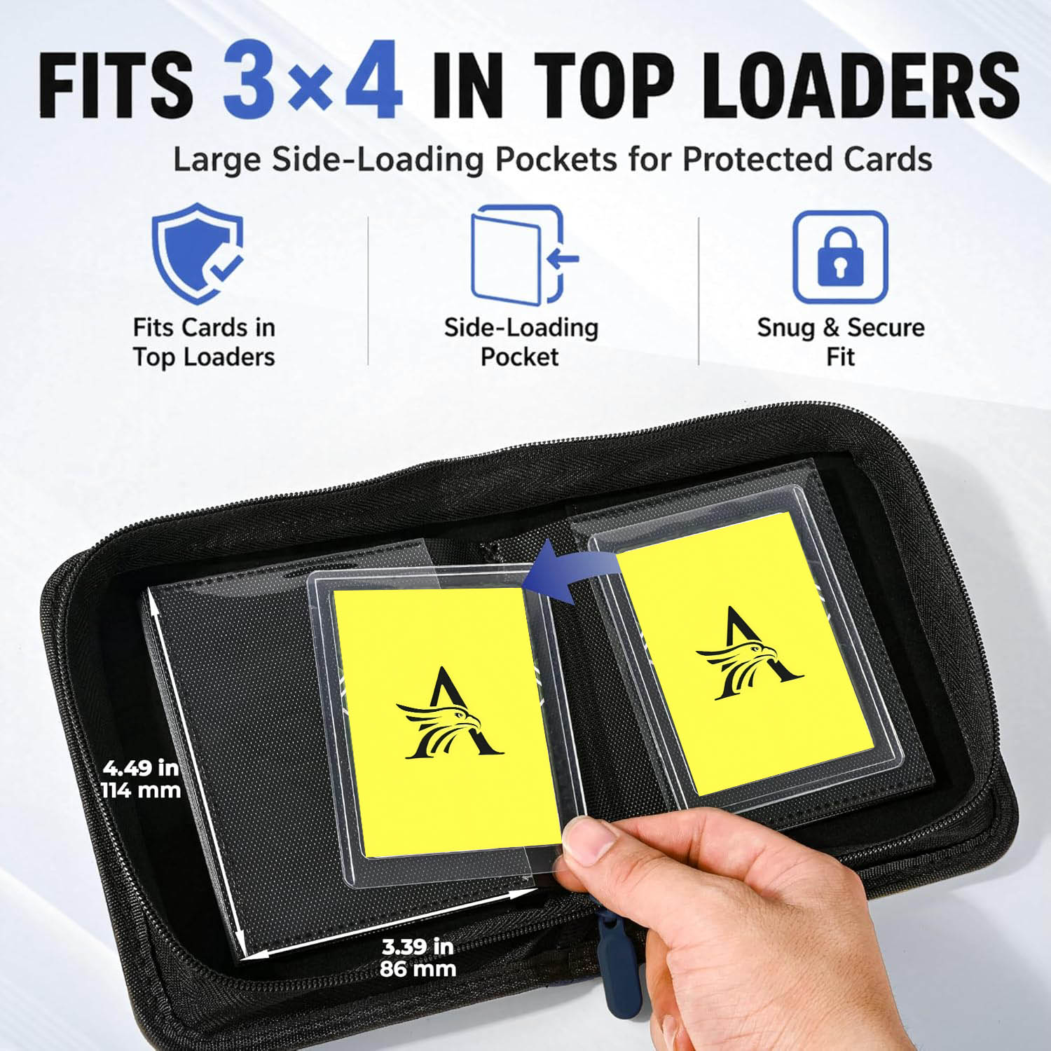 Top Loader Binder, 1 Pocket Ho - огляд і ціна Pokemon Binder Card