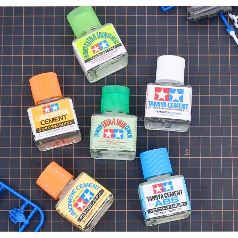 40ml Model Glue 87003/87038/87 - огляд і ціна Tamiya Model Paint Set