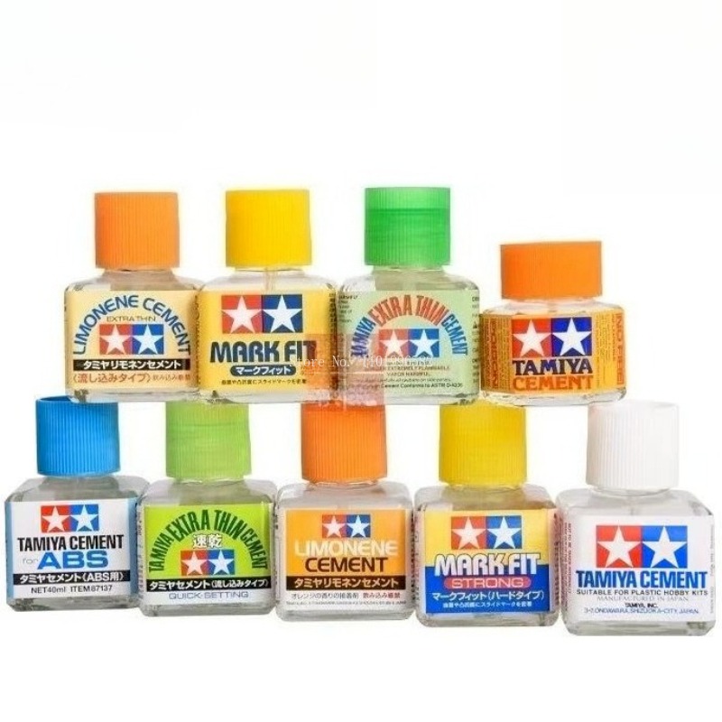 40ml Model Glue 87003/87038/87 - огляд і ціна Tamiya Model Paint Set