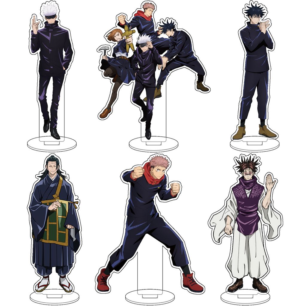 16CM Anime Jujutsu Kaisen Gojo - огляд і ціна Figma Stand Set