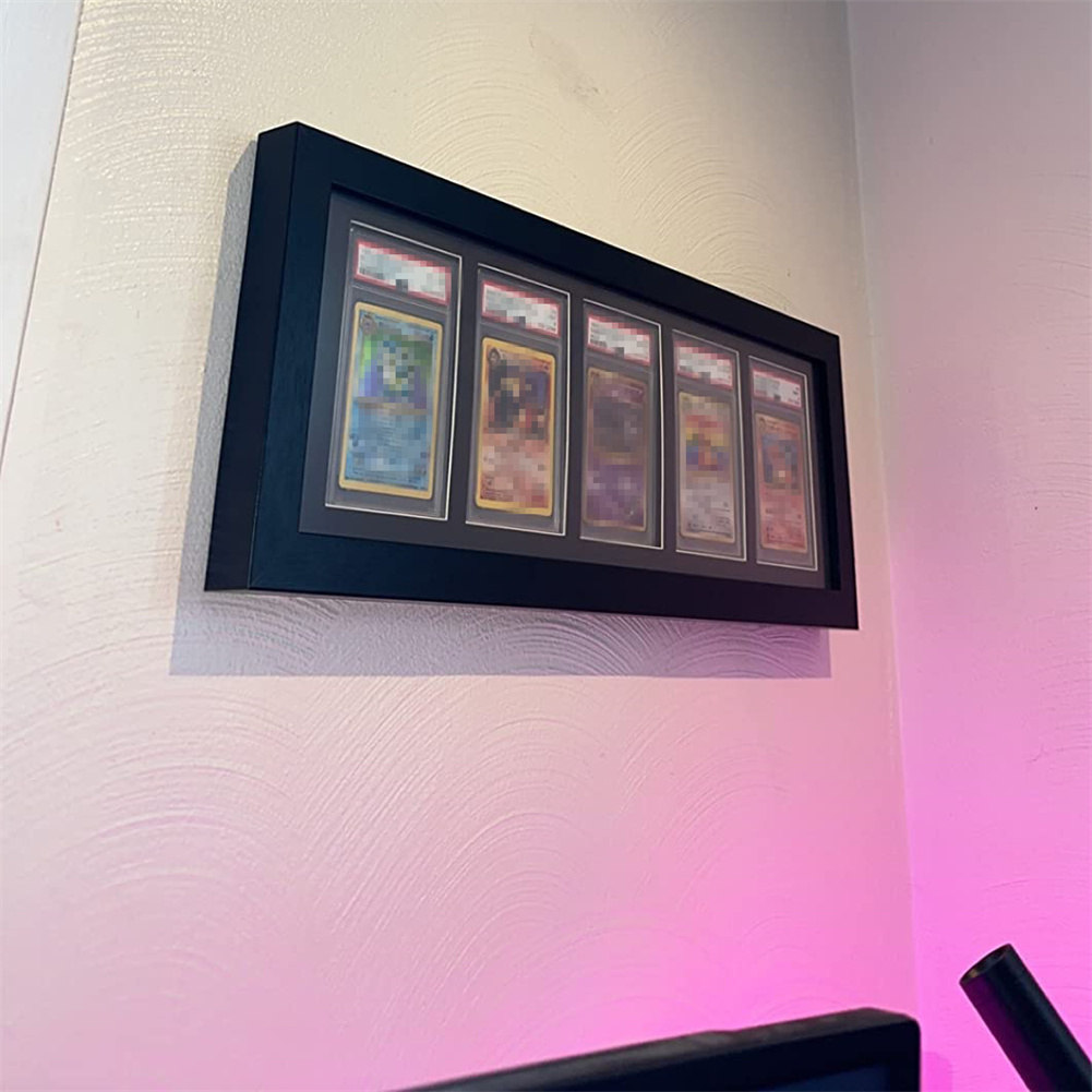 3-9 Grids Wooden Graded Sports - огляд і ціна Graded Card Display