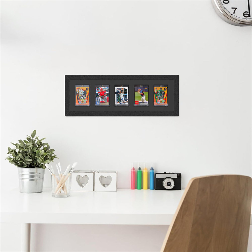 3-9 Grids Wooden Graded Sports - огляд і ціна Graded Card Display