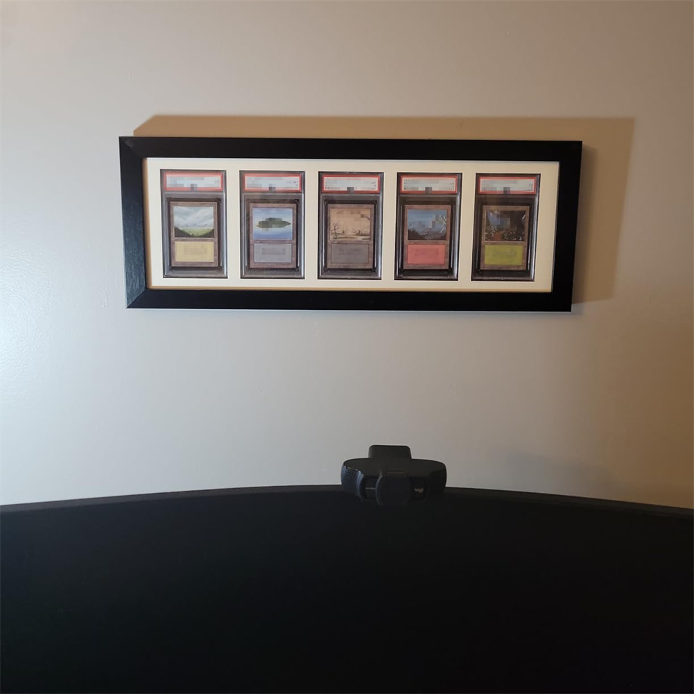 3-9 Grids Wooden Graded Sports - огляд і ціна Graded Card Display